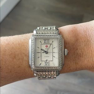 Michele Deco Diamond Watch